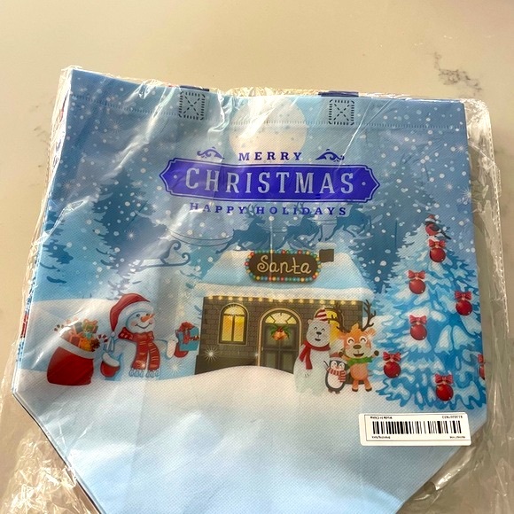 8 pieces Christmas gift bags tote bags - Picture 4 of 5